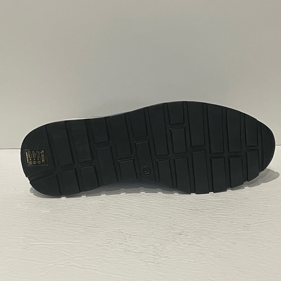 Emilio Franco shoes sneakers casual blue Italian leather Oxford - Picture 6 of 7